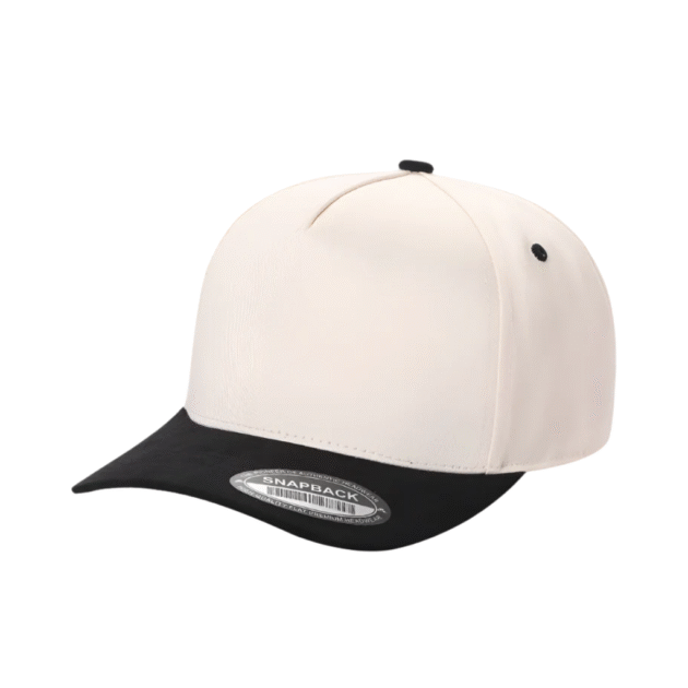 Suede Bill Hat Tan & Black