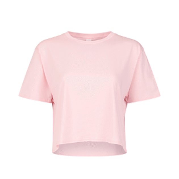 Relaxed Fit Cropped Tee