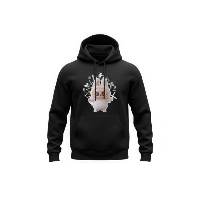 La Boo-Boo Doll Black Hoodie